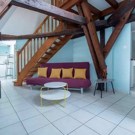 Le Mansarde - Les Belles Vues Apartment Dijon